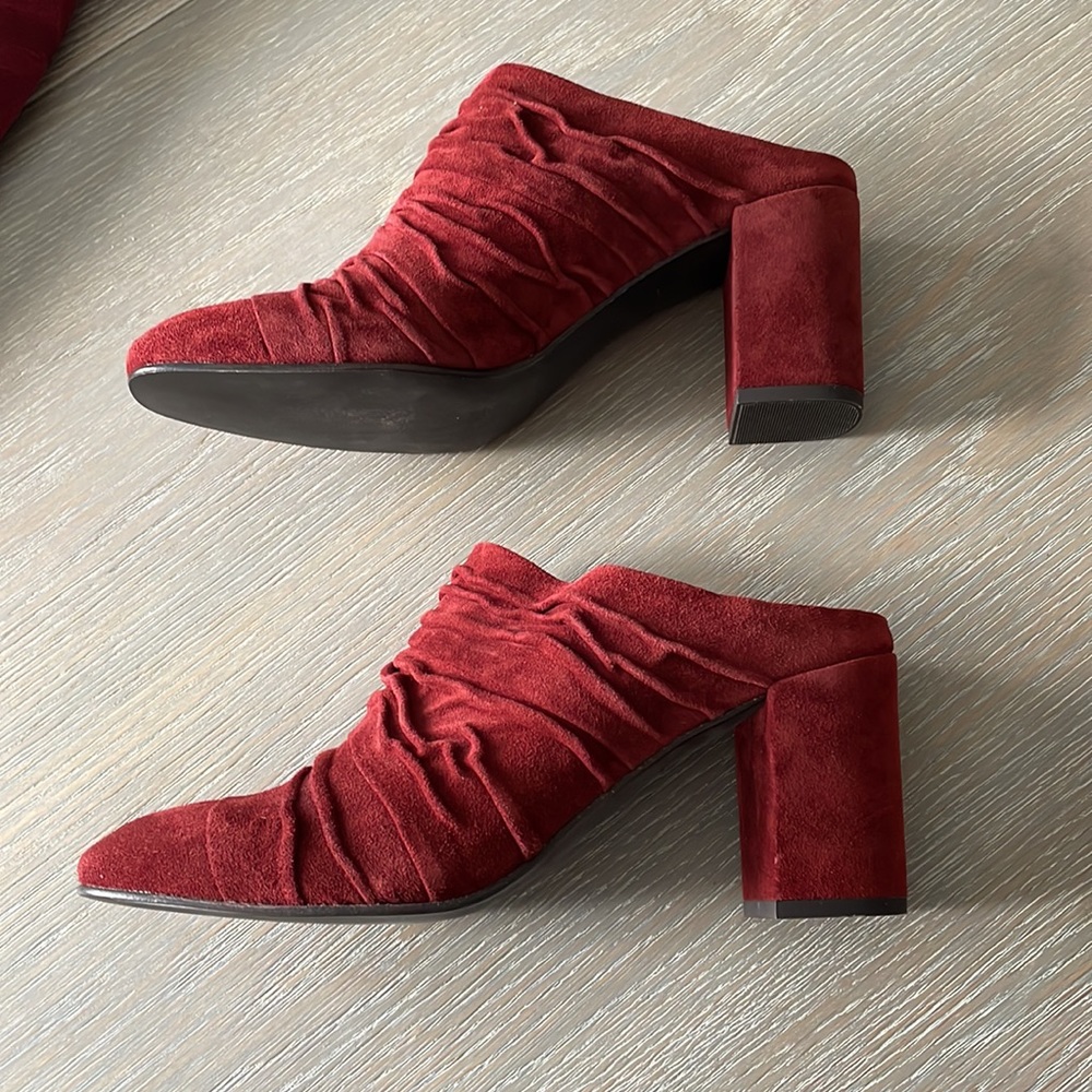 Coclico suede mules sandals, size 40.5